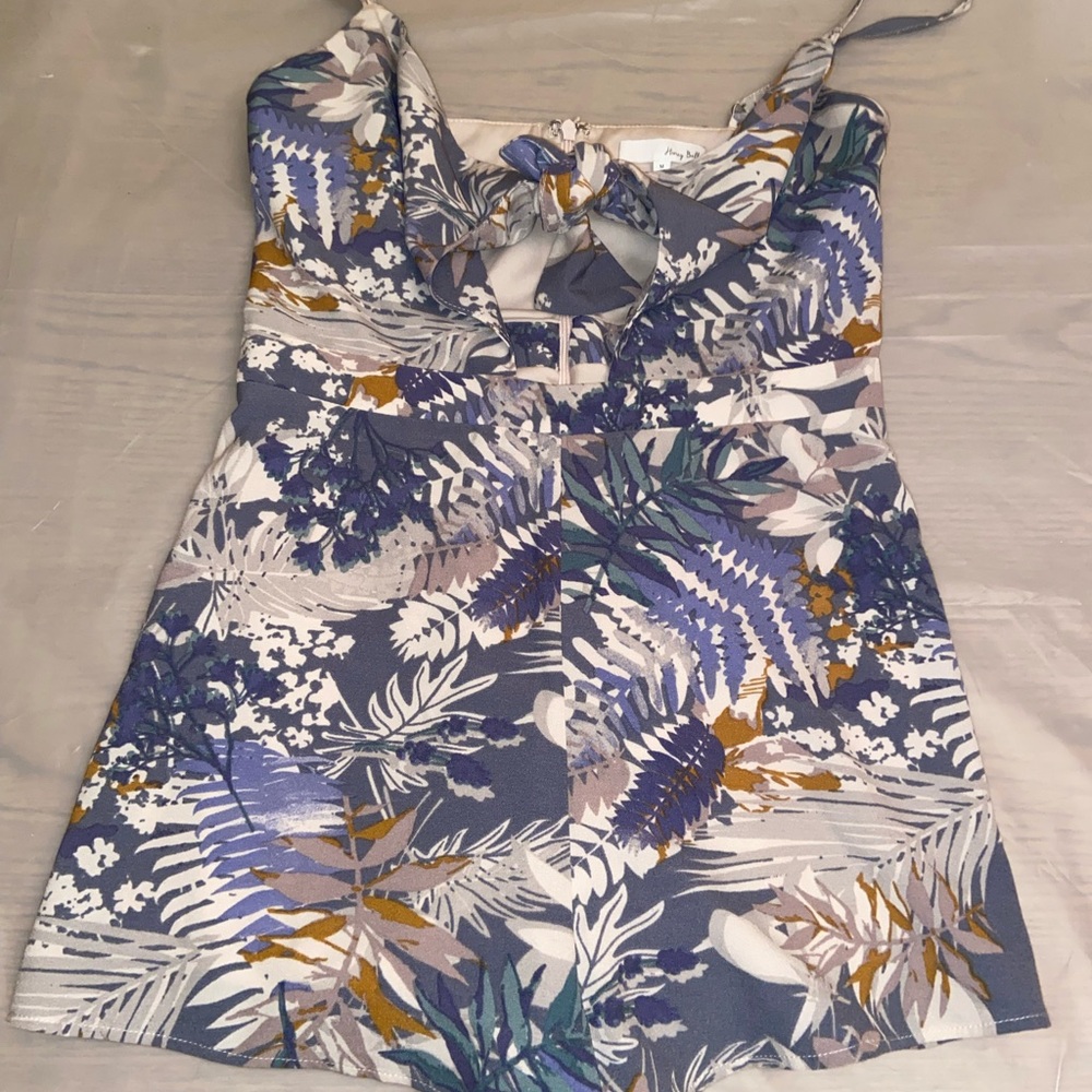 Honey Belle Multicolor Romper